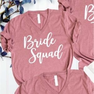 Bride Squad Top